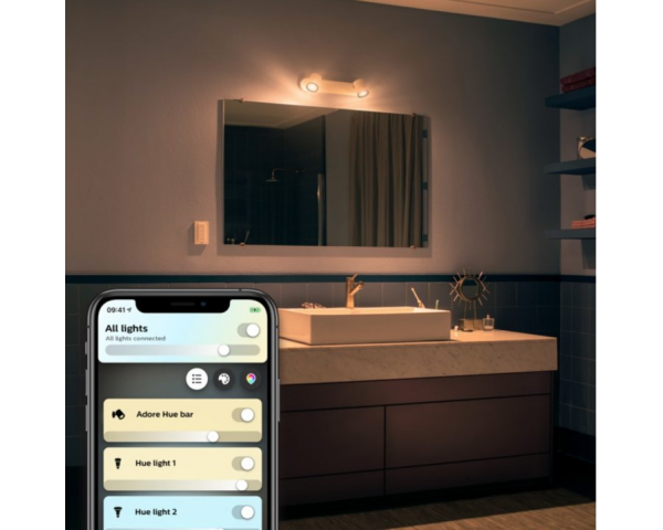 Foco doble ADORE Bathroom - Philips Hue