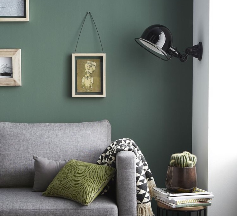 Aplique de pared Jielde  color negro