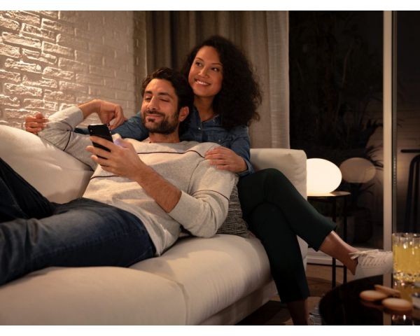 Pack de 3 bombillas inteligentes 4,3W GU10 White Ambiance - Philips Hue