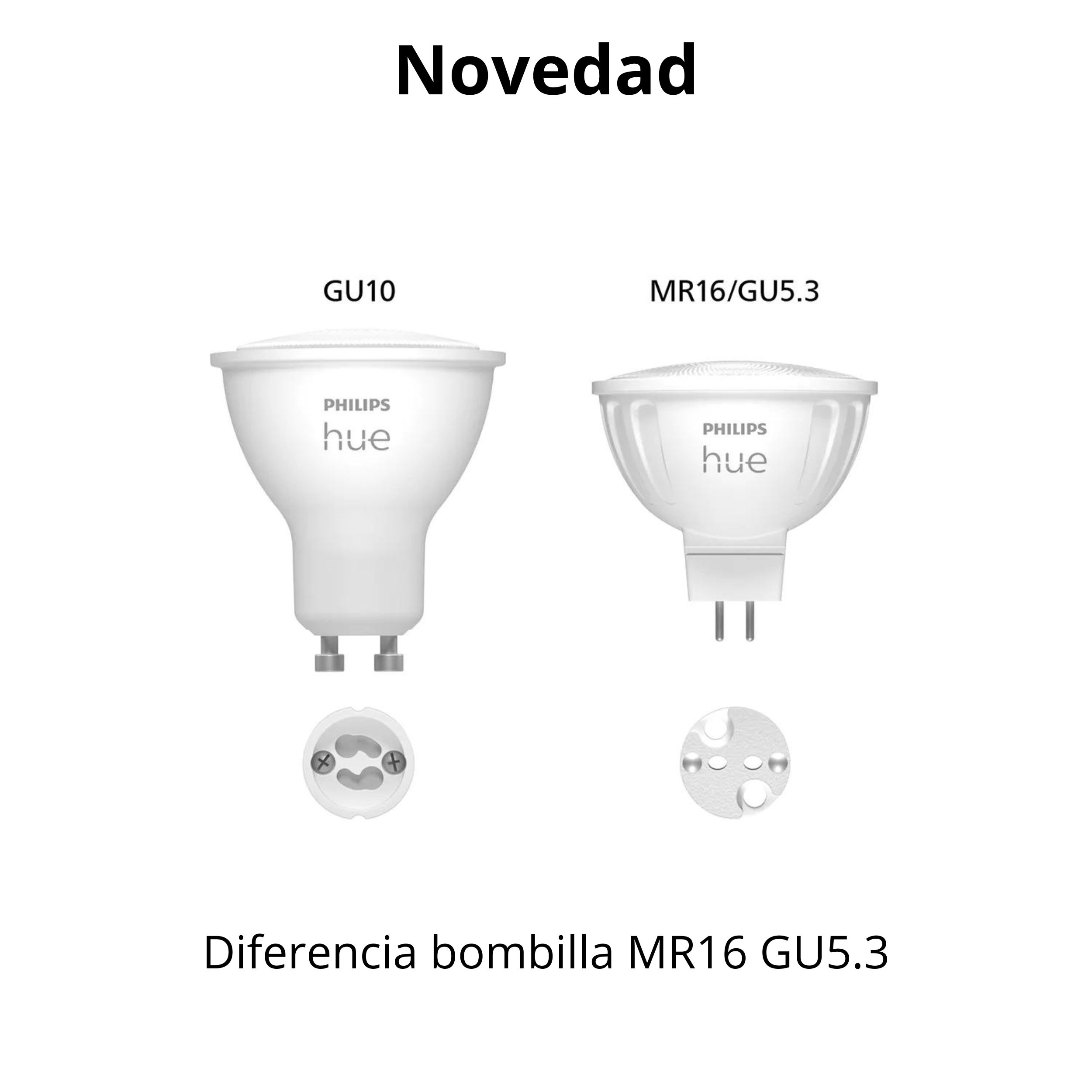 Bombilla White Color Ambiance 12V MR16 pack 2 uds. | Philips Hue 