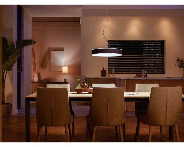 Lámpara colgante ENRAVE - Philips Hue - Negro
