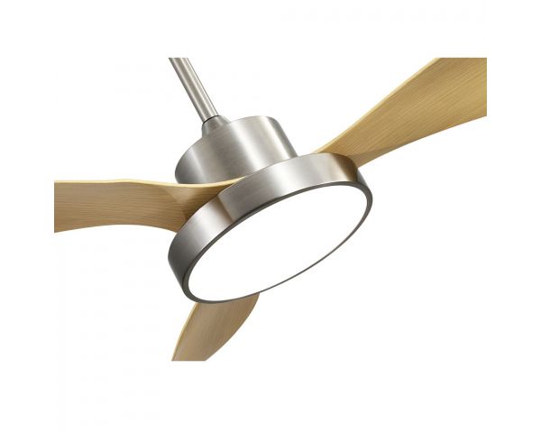 Ventilador HAYATE - Fabrilamp - Níquel Haya