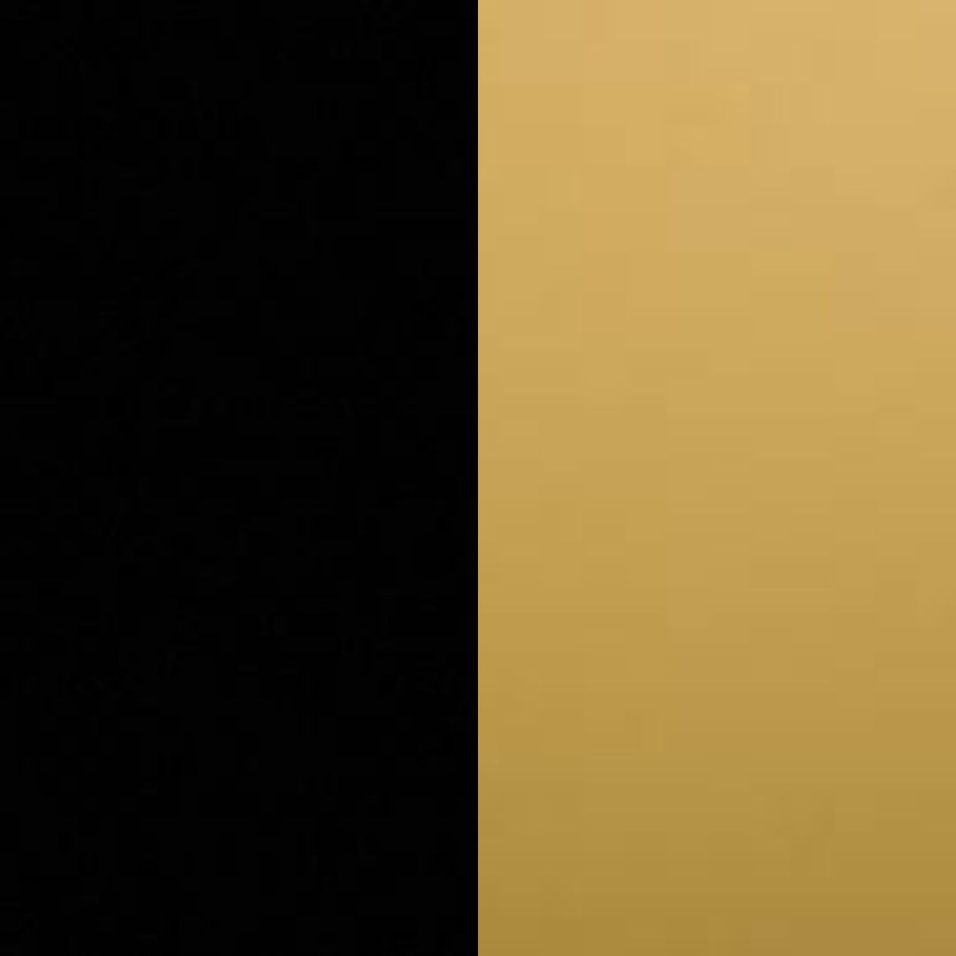 Negro / Dorado