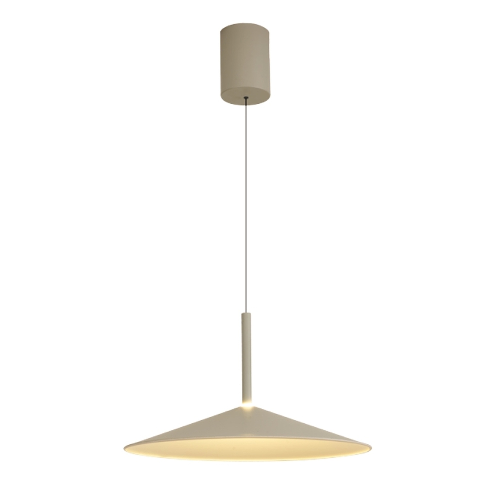 Lámpara de Techo Colgante Mantra Calice Ceniza LED 16W 3000K