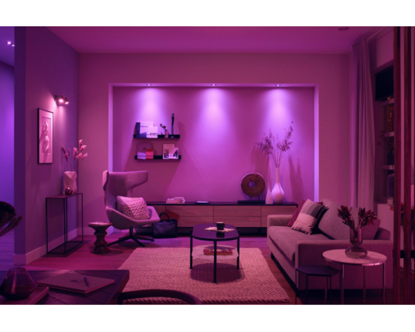 Foco empotrable CENTURA TRIPLE - Philips Hue - Aluminio