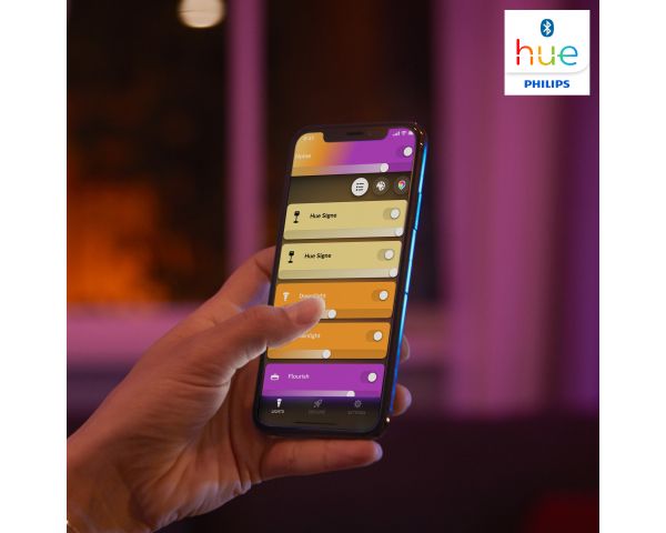 Lámpara de sobremesa Iris - Philips Hue - Cobre