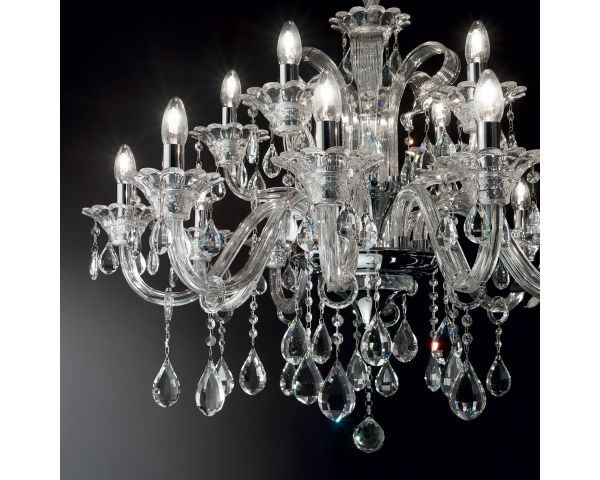 Lámpara colgante COLOSSAL SP15 - Ideal Lux - Transparente