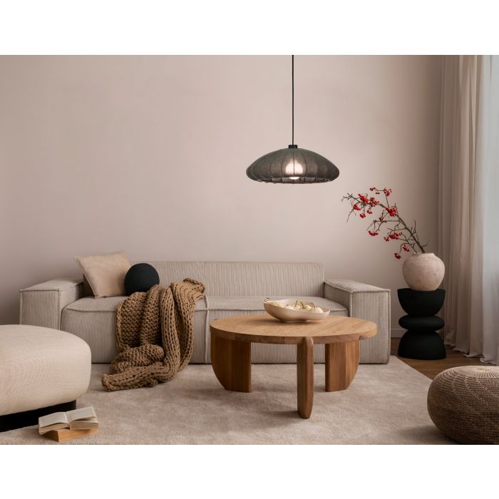 Lámpara Colgante BARLASTON - Pantalla Lavable de Algodón | Sin Mantenimiento | Eglo Lighting
