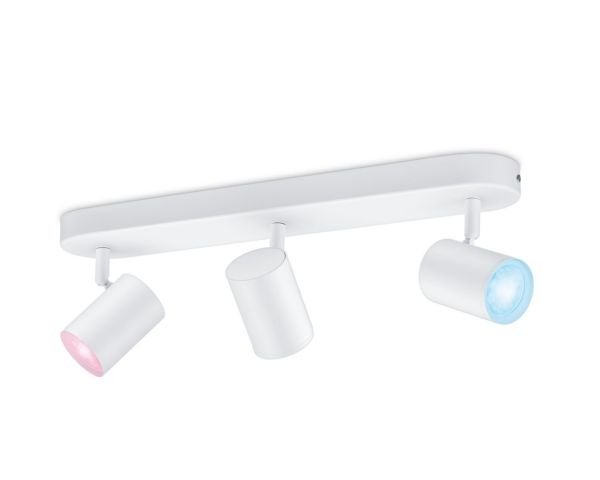 Foco de tres luces IMAGEO White and Color - WiZ - Blanco