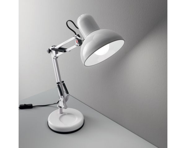 Lámpara de escritorio KELLY - Ideal Lux - Blanco