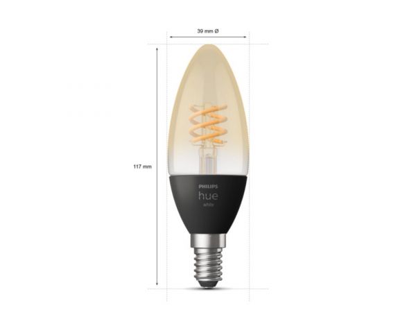 Bombilla inteligente 4,5W E14 White - Philips Hue