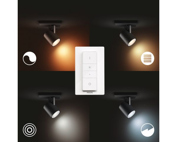 Foco RUNNER - Philips Hue - Negro