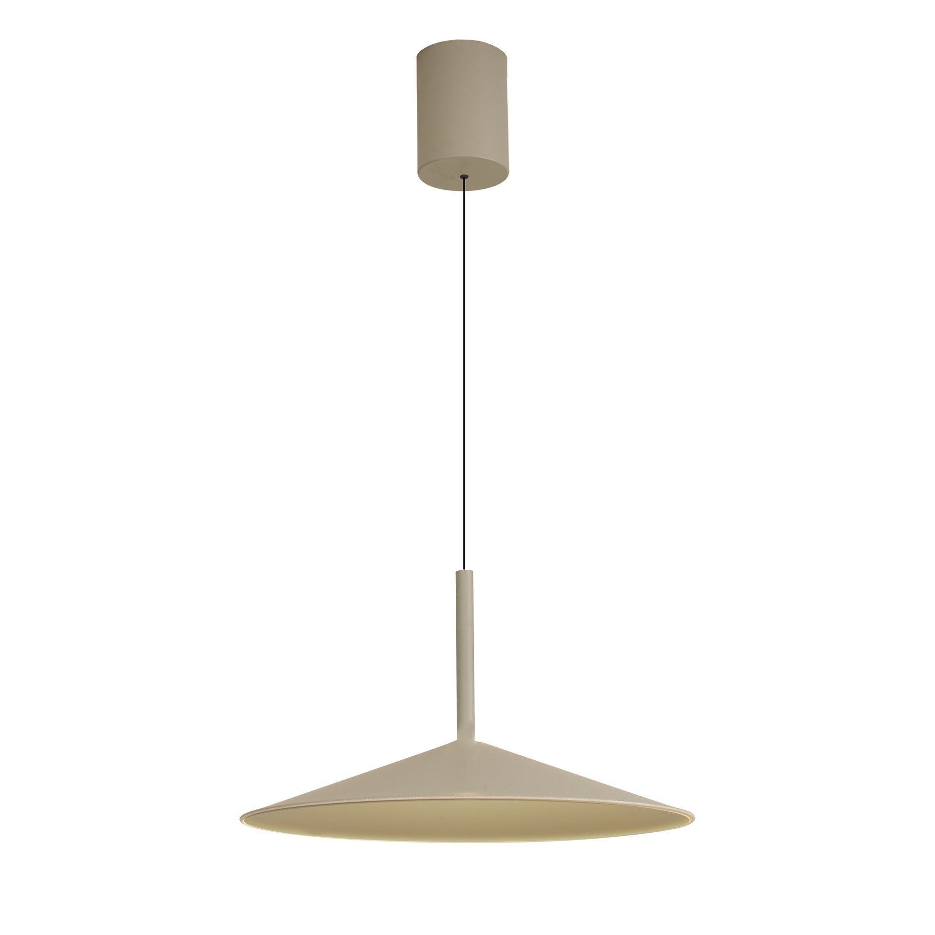 Lámpara de Techo Colgante Mantra Calice Ceniza LED 16W 3000K