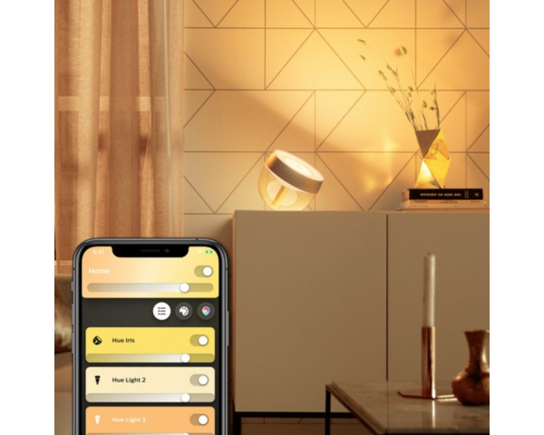 Lámpara de sobremesa Iris - Philips Hue - Oro