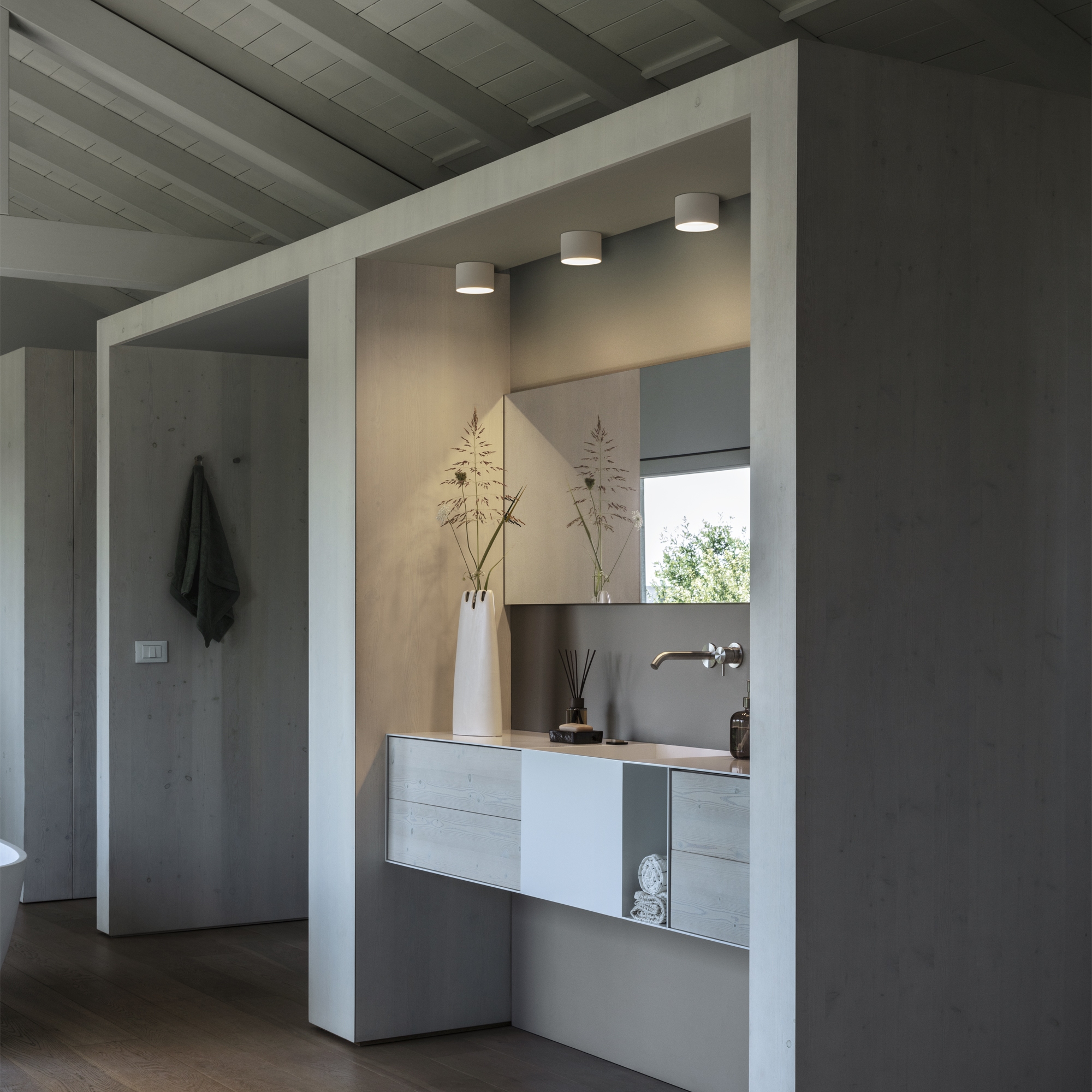 Foco de superficie Spike pl1 round | Ideal Lux 