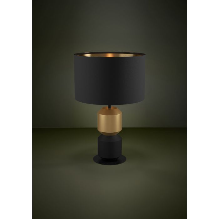 EGLO LAURIGNANO 390188 Lámpara de mesa negra E27