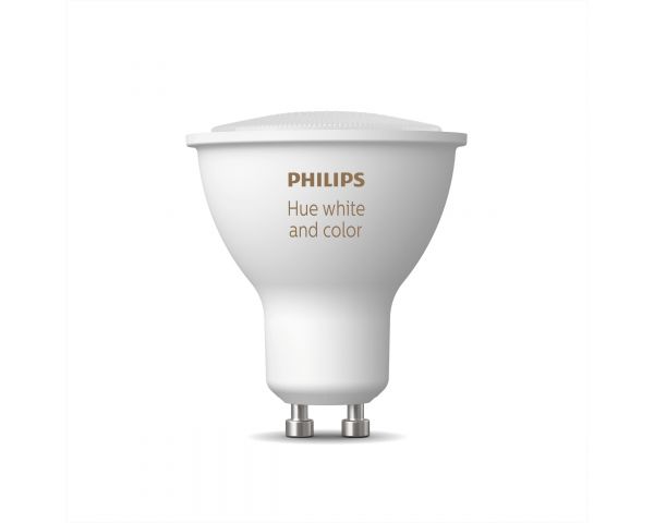 Bombilla inteligente 4,3W GU10 White and Color Ambiance - Philips Hue