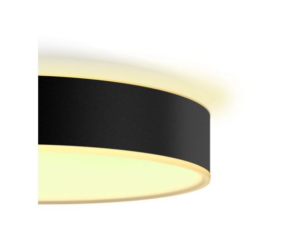 Plafón ENRAVE MEDIUM - Philips Hue - Negro