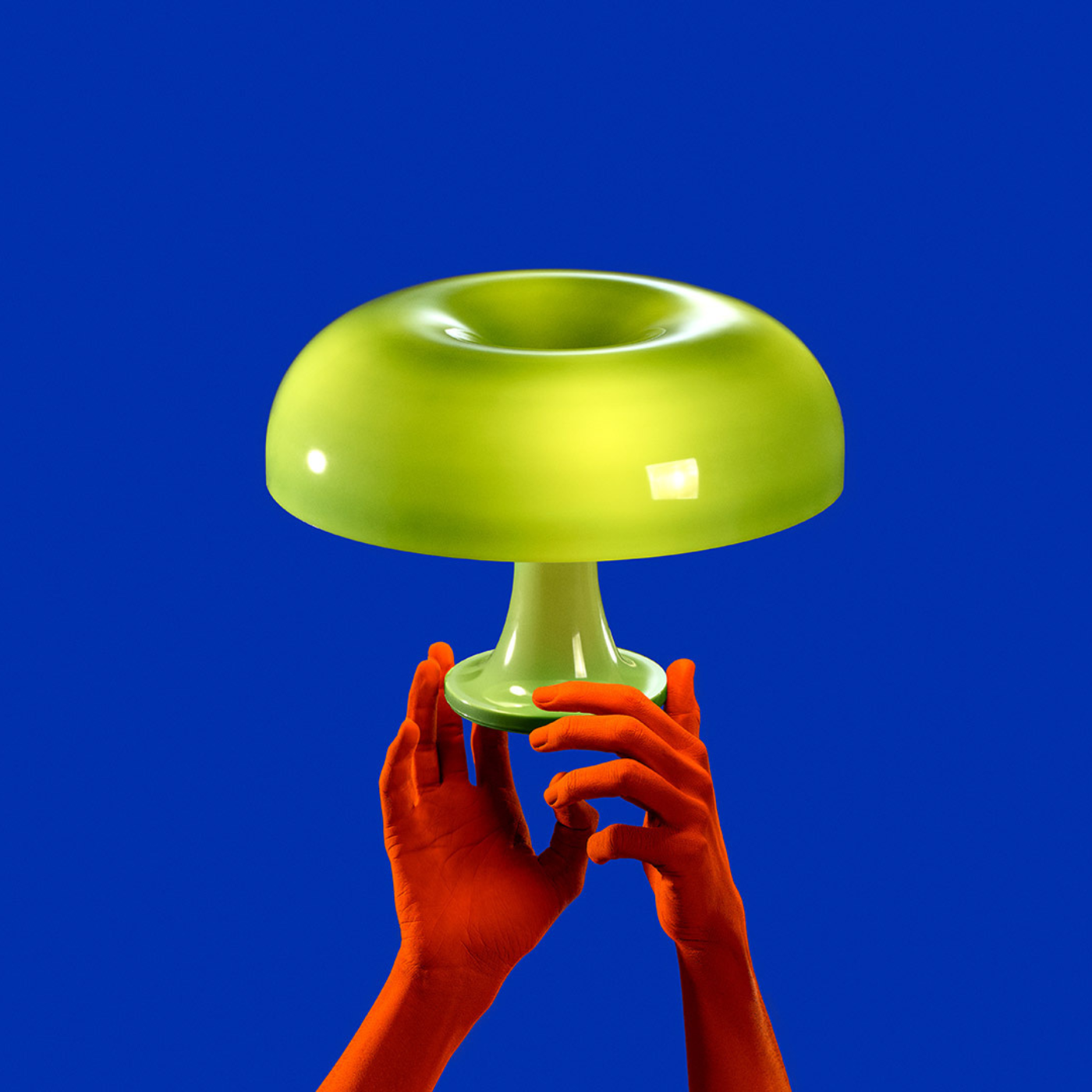 Lámpara de mesa Nessino Special Edition Green | Artemide