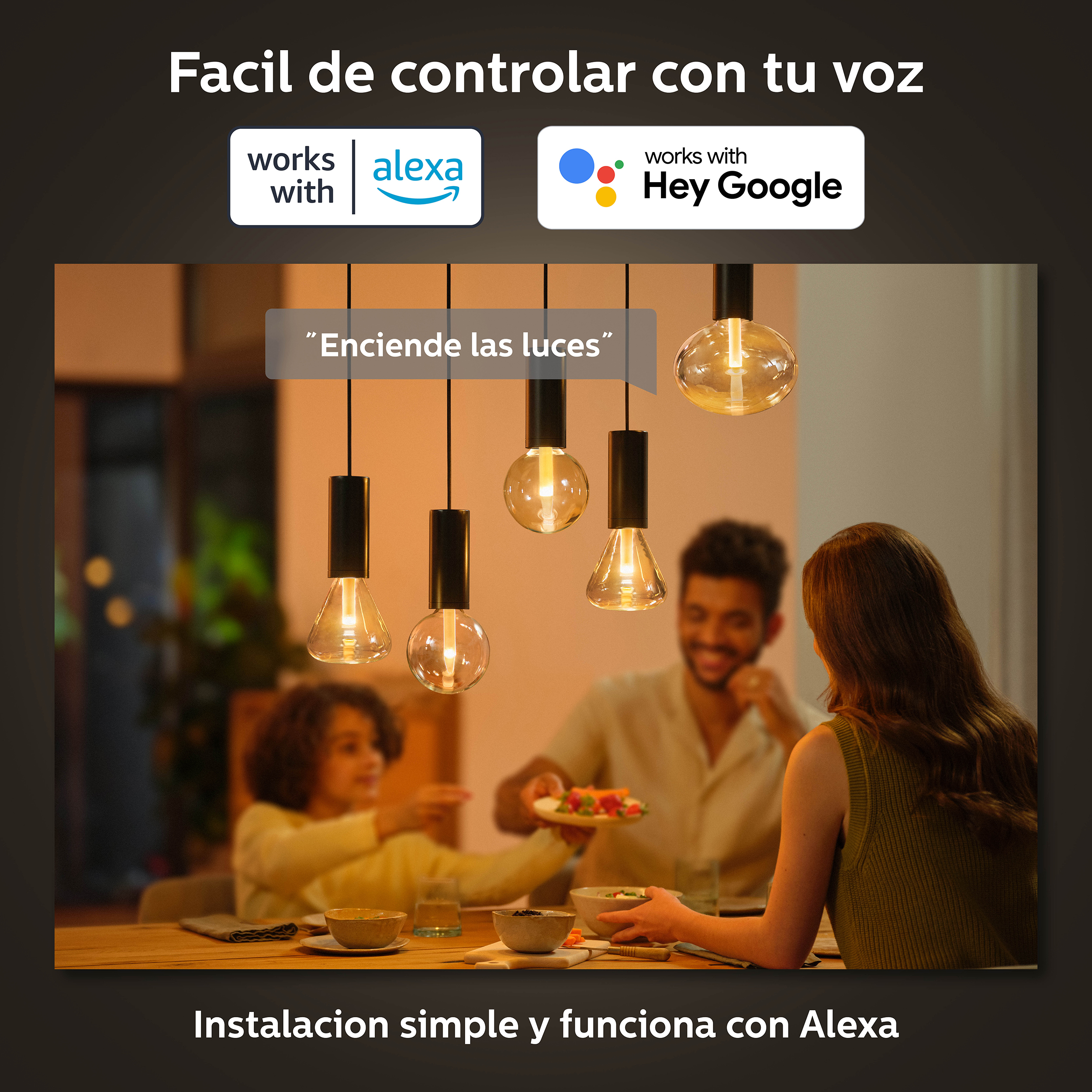 Bombilla Philips HUE White Ambiance and Color E27 Elipse conectividad Zigbee & Bluetooth | Philips Hue