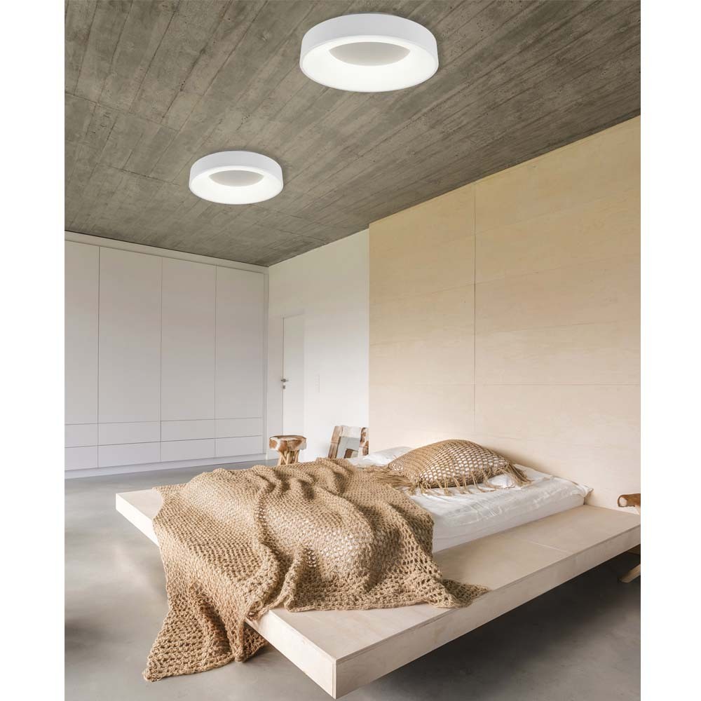 Plafón LED Girona Blanco Ø45 cm 27W 3000K TRIO