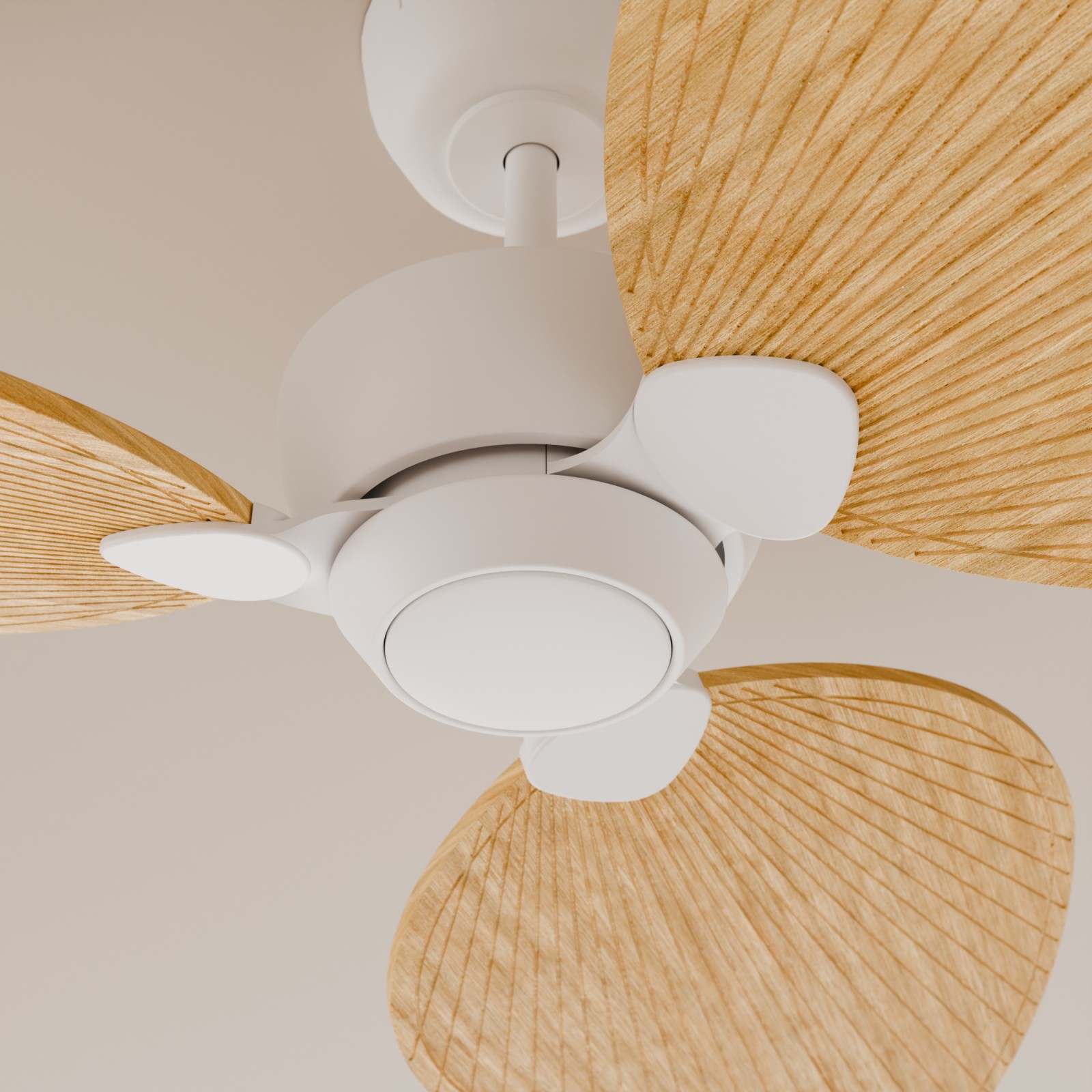 Ventilador de techo Alma DC LED Ø132cm 3 aspas blanco | Sulion