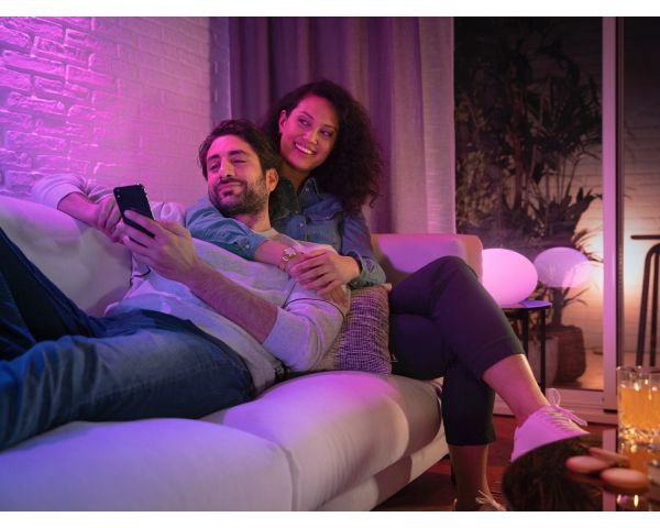 Pack de 3 bombillas inteligentes 4,3W GU10 White and Color Ambiance - Philips Hue