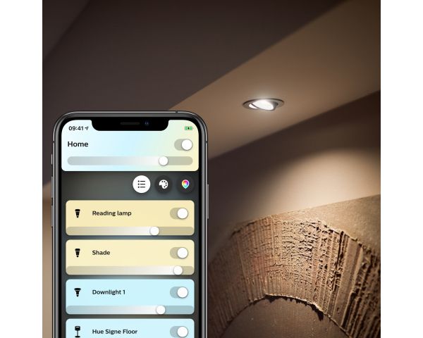 Bombilla inteligente 4,2W GU10 White and Color Ambiance - Philips Hue