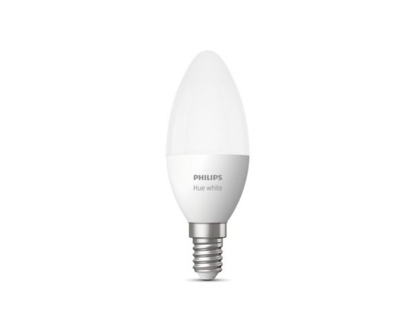 Bombilla inteligente 5,5W E14 White - Philips Hue