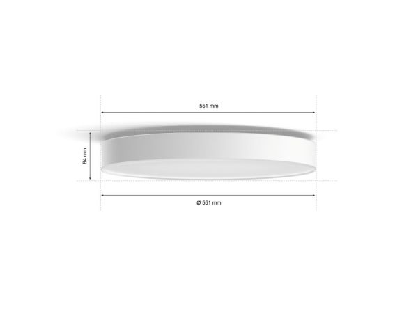 Plafón ENRAVE EXTRA LARGE - Philips Hue - Blanco