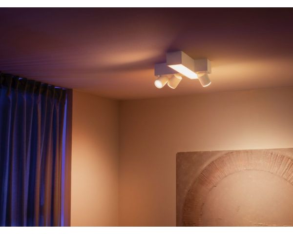 Plafón triple CENTRIS SMALL - Philips Hue - Blanco