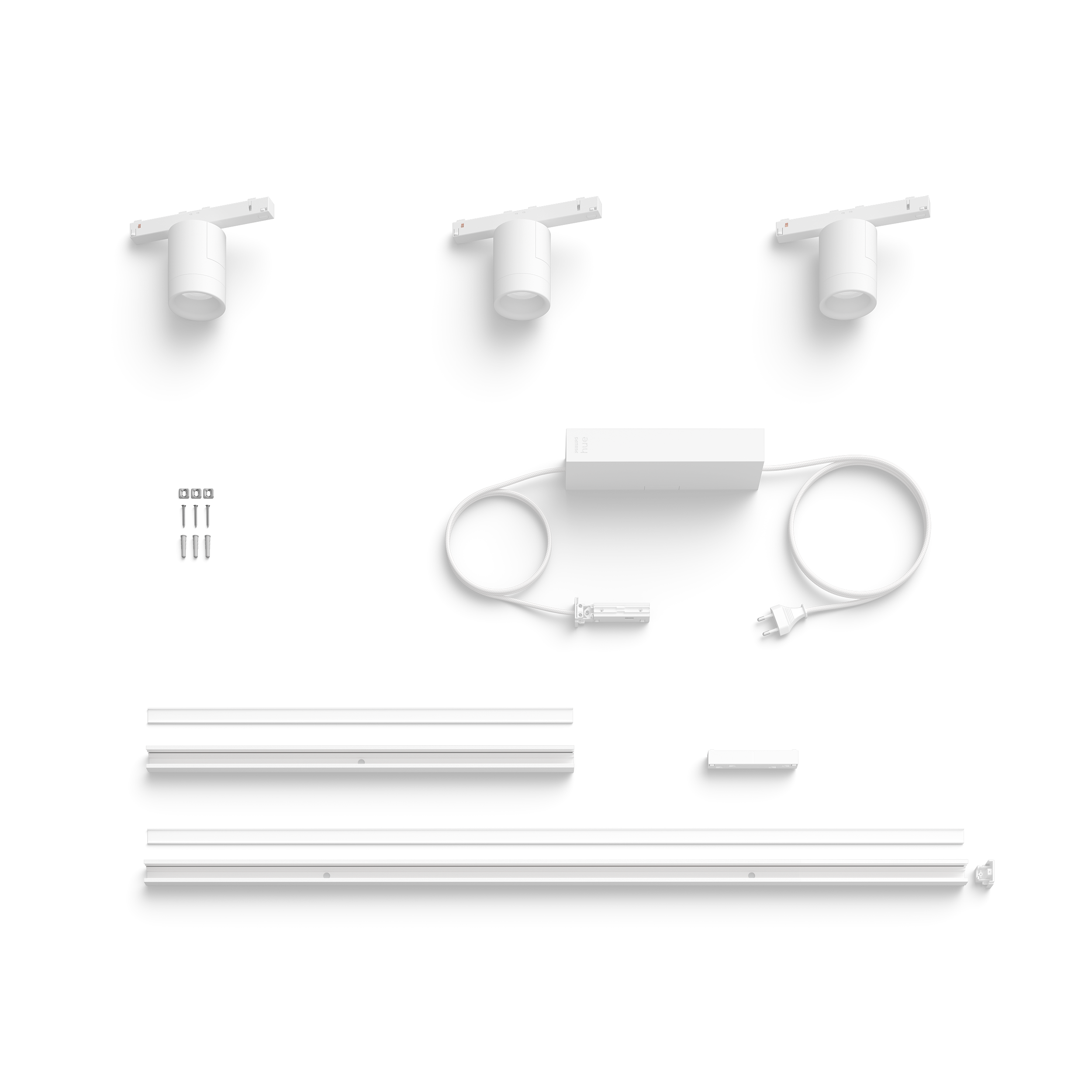 kit Hue Perifo techo - carril lineal set 3 spot blanco Zigbee y Bluetooth 