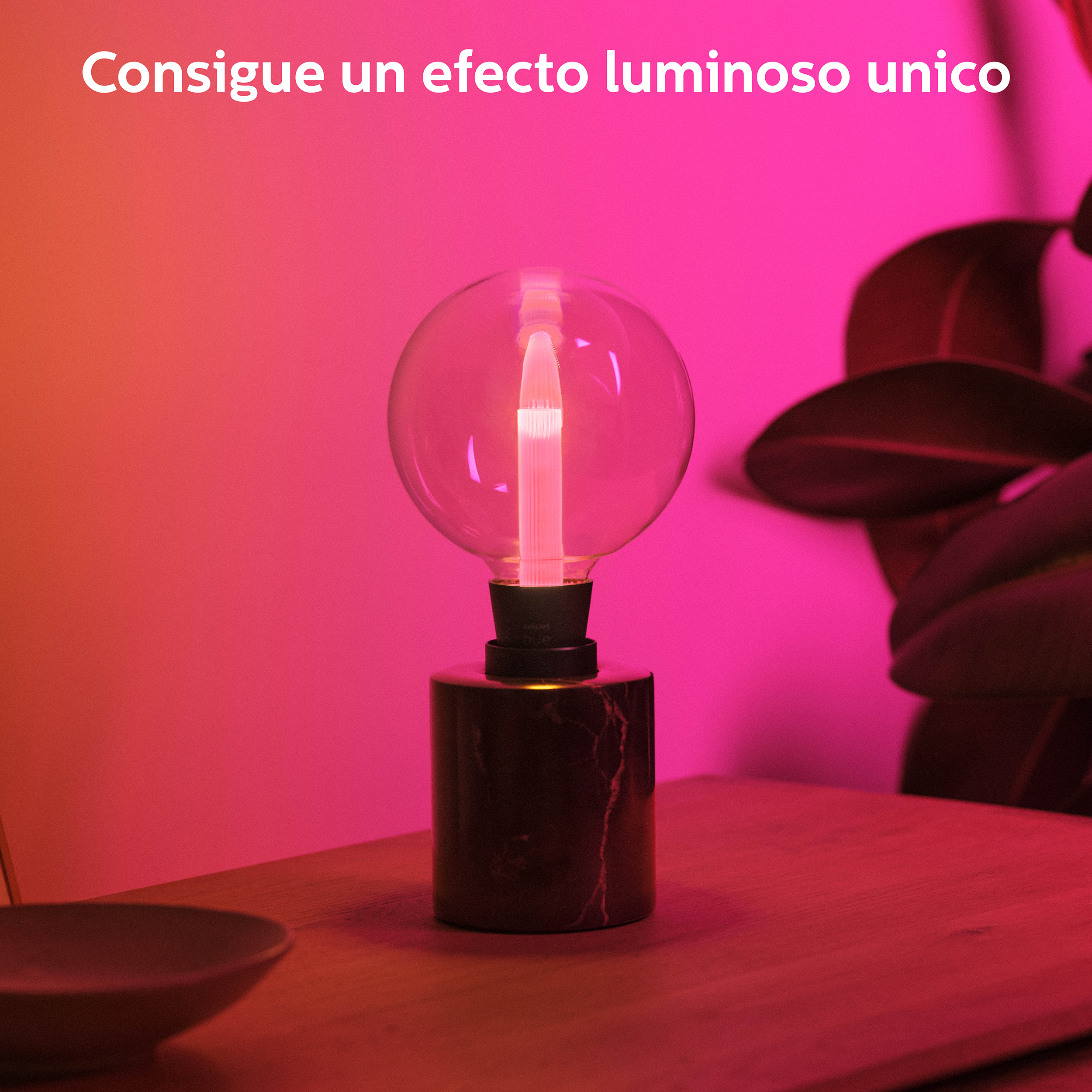 Bombilla Philips HUE White Ambiance and Color E27 Elipse conectividad Zigbee & Bluetooth | Philips Hue