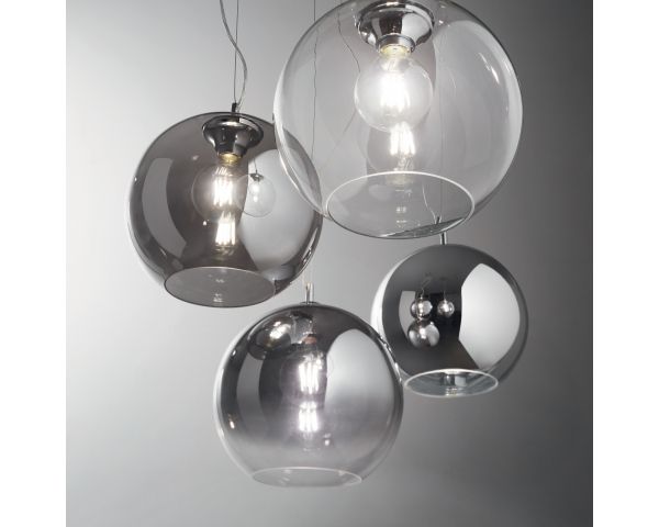 Lámpara colgante NEMO D40 - Ideal Lux - Cromo Matizado