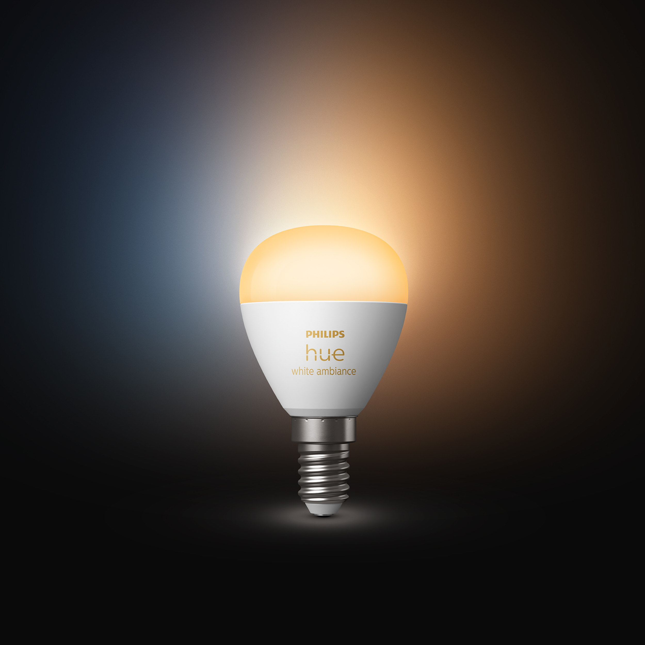 Bombilla esférica Philips Hue P45 E14 white ambiance 