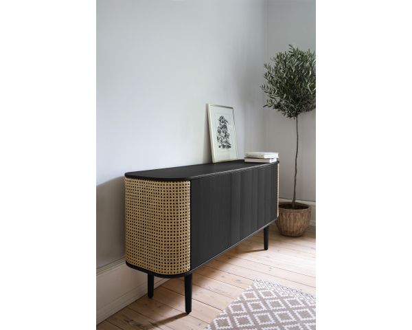 Mueble auxiliar TREASURES 3-DOOR ROBLE NEGRO - UMAGE - French Weave