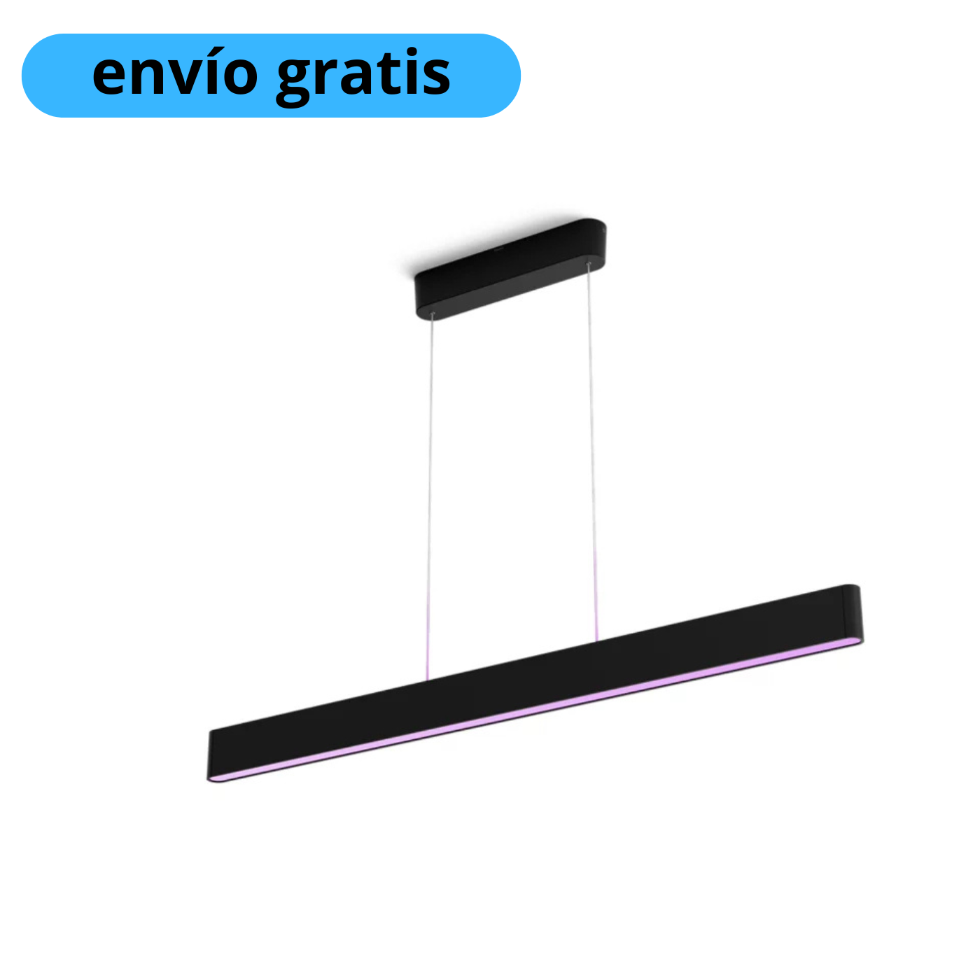 Lámpara colgante ENSIS - Philips Hue - Negra