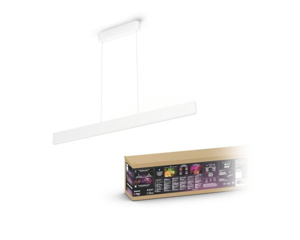 Lámpara colgante Ensis LED blanco de la firma Philips Hue