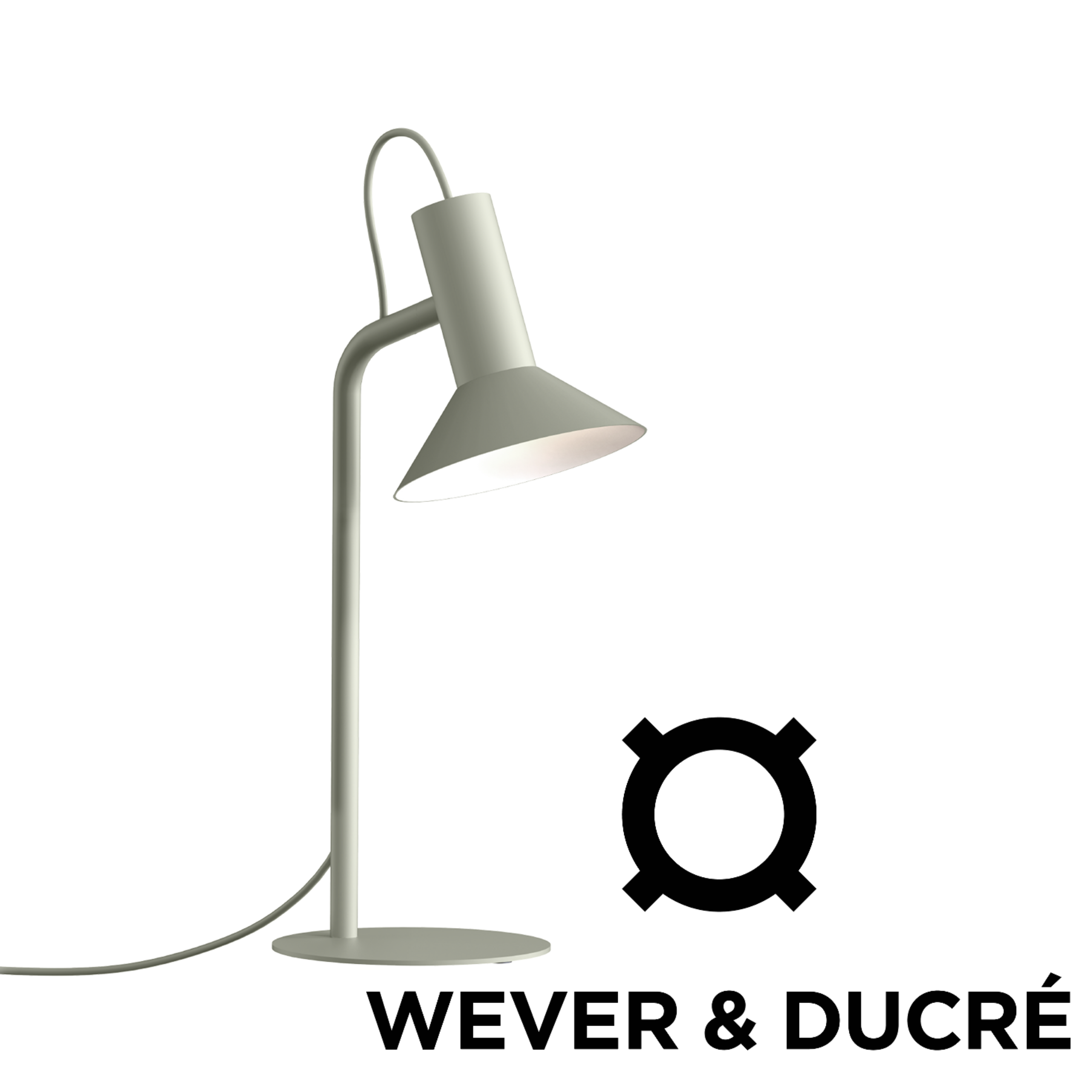 Lámpara sobremesa Roomor 1.1 ◦Color►cement grey | Wever & Ducre 