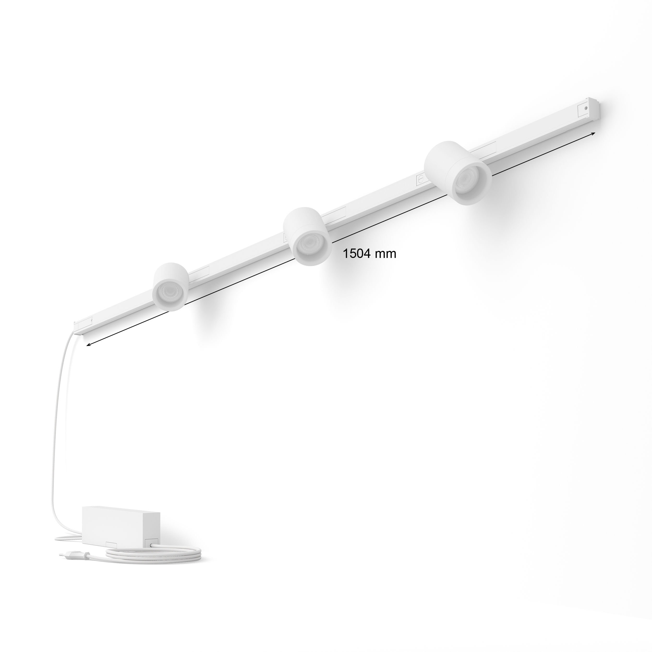 kit Hue Perifo techo - carril lineal set 3 focos Zigbee y Bluetooth 