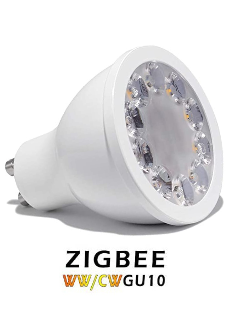 GLEDOPTO-bombilla Led inteligente ZigBee 3.0, GU10, 5W, RGBCCT, ángulo de haz de 30 grados.