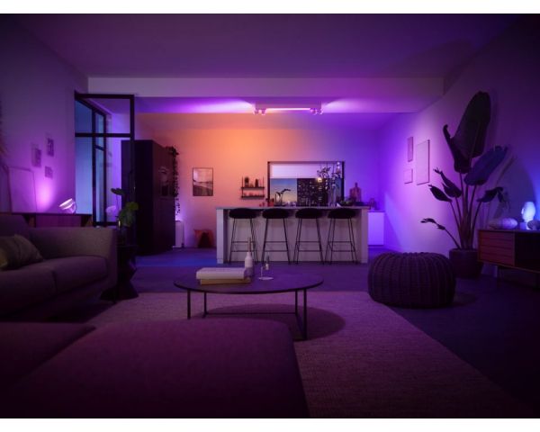 Plafón de cuatro luces CENTRIS - Philips Hue - Blanco