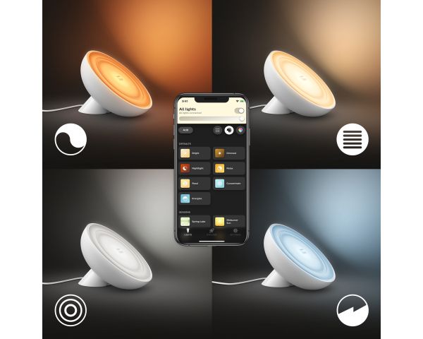 Lámpara de sobremesa Bloom - Philips Hue - Blanca