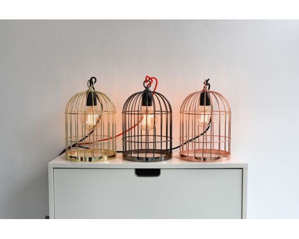 Comprar Lámpara Cage - FilamentStyle - Bird Cage Bronce/Negro | La Casa de las Lámparas