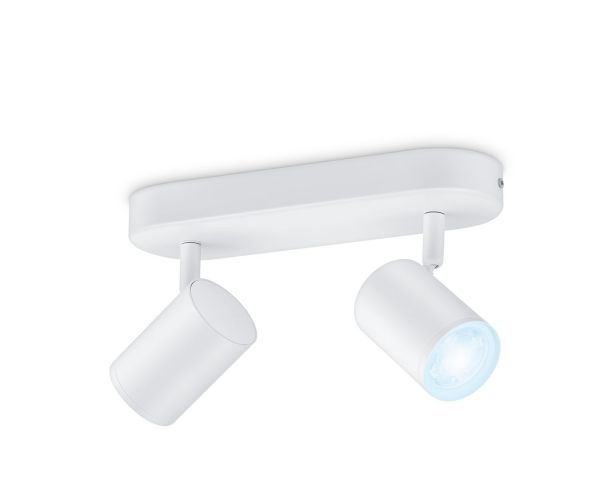 Foco de dos luces IMAGEO White - WiZ - Blanco