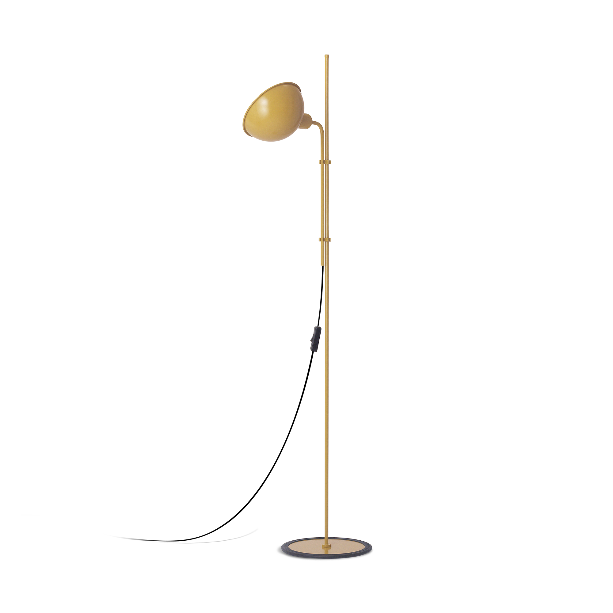Lámpara de pie Funiculí de Marset -Mostaza