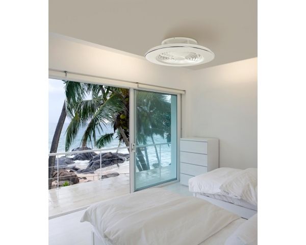 Ventilador Alisio - Mantra Iluminación - Blanco