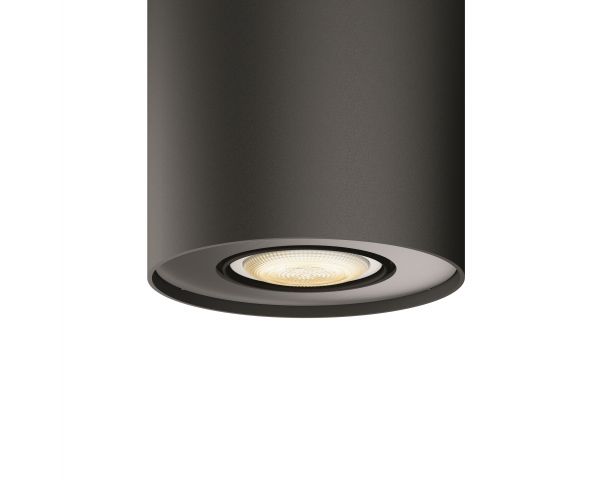 Foco PILLAR - Philips Hue - Negro