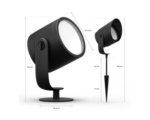 Foco de extensión para exteriores LILY XL | Philips Hue