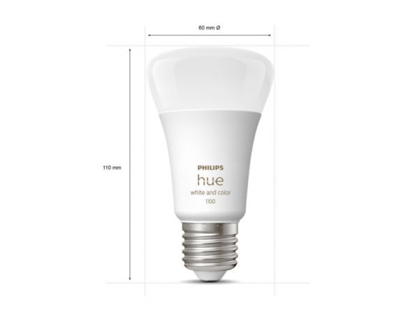 Kit de inicio iluminación inteligente E27 White and Color Ambiance - Philips Hue